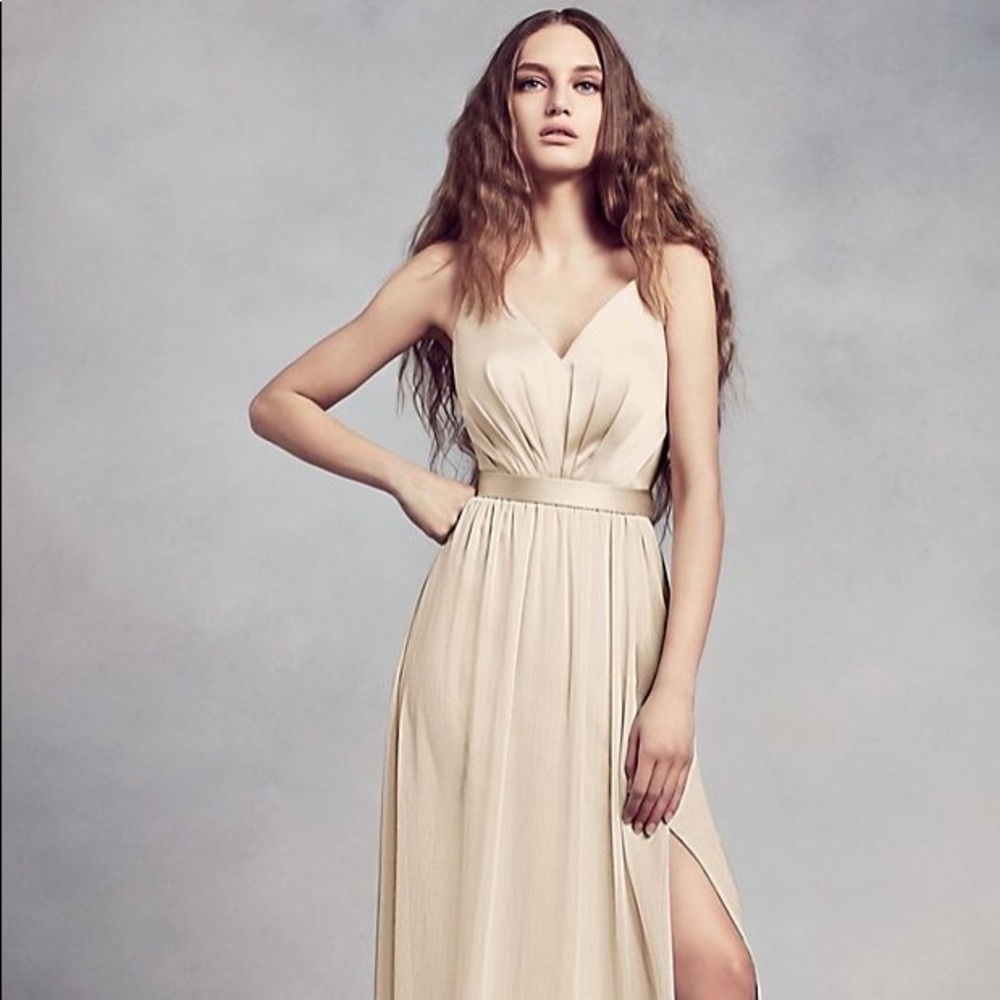 Vera Wang Bridesmaid Dress in Champagne